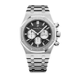 AUDEMARS PIGUET ROYAL OAK CHRONOGRAPH SILVER (BLACK WHITE DIAL)