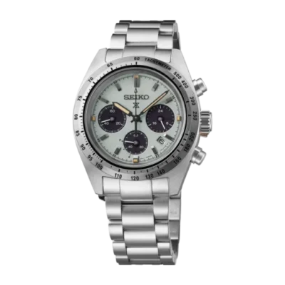 SEIKO PROSPEX SPEEDTIMER ‘YOUNGTIMER’IN MINT GREEN – SSC965P1